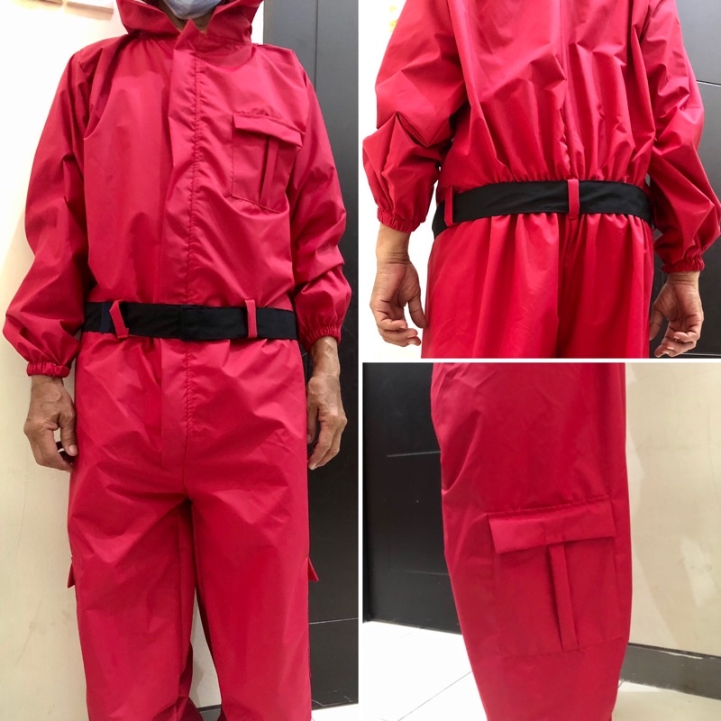 APD / JUMPSUIT WATERPROOF / TASLAN BALON IMPORT / KOSTUM SQUIDGAMES