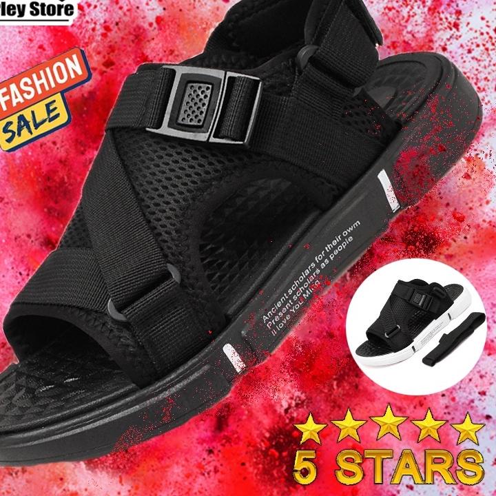 Jangan Ketinggalan order..  [ COD + Kirim Hari ini ] 2022 Sandal Gunung Pria Baru/Sandal pria gaya J