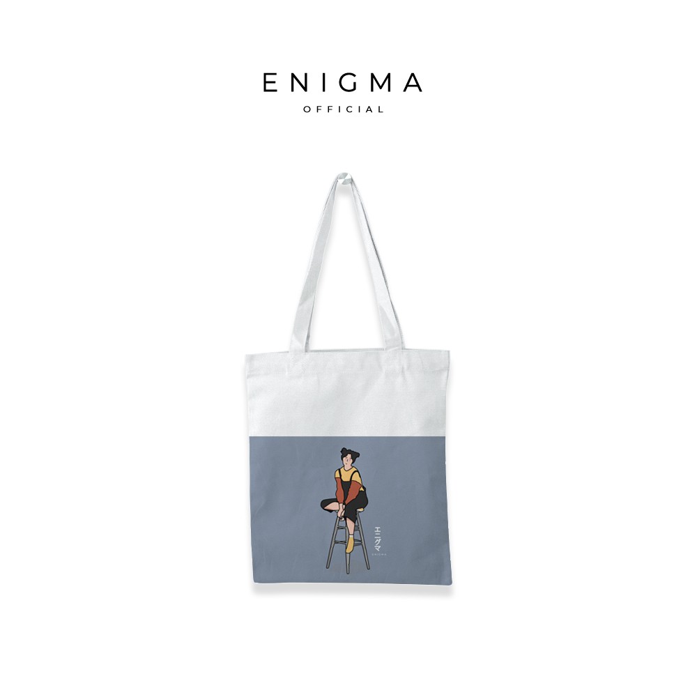 SALE TOTEBAG KANVAS ORIGINAL ENIGMA TOTEBAG KANVAS COLLECTION ILS