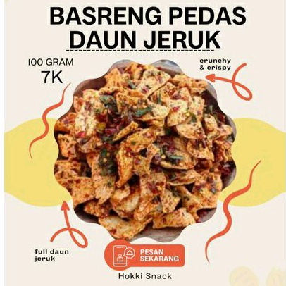 

Basreng Pedas Daun Jeruk 100gr