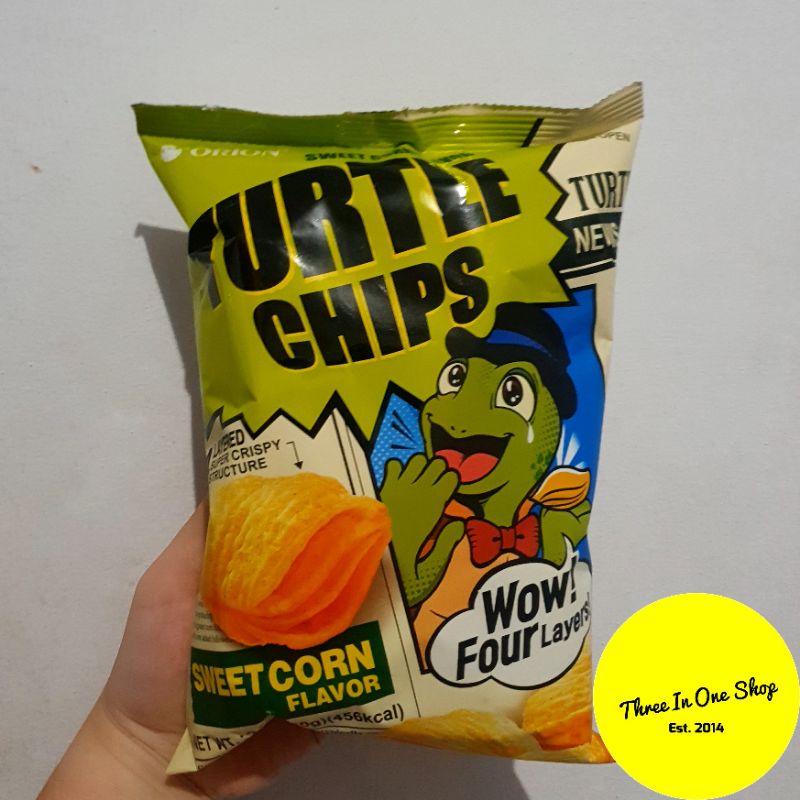 [READY STOCK] Orion Turtle Chips Kkobuk 80gr