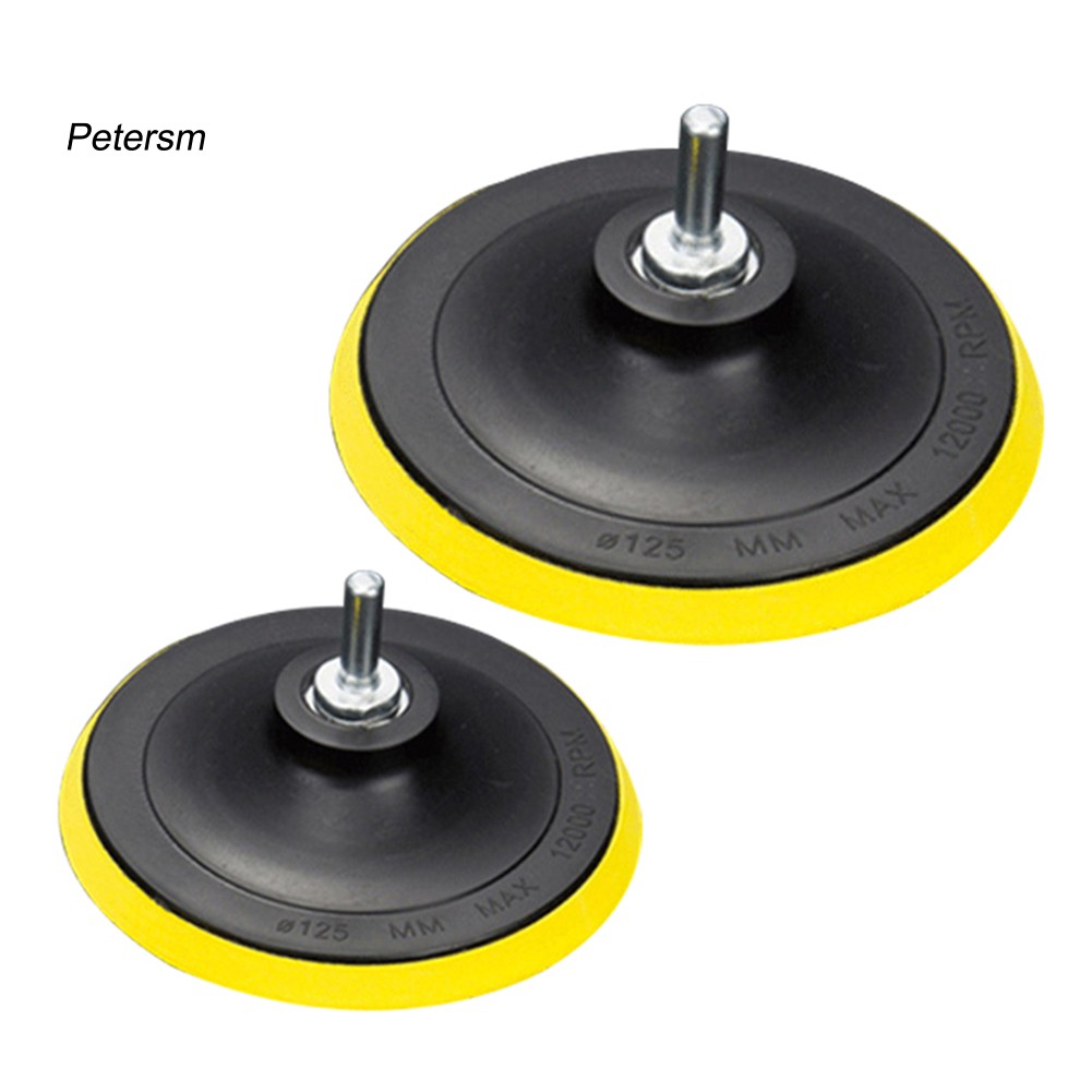 PST_M14 Car Auto Polisher Buffing Sanding Angle Grinder Hook Loop Backing Pad Discs