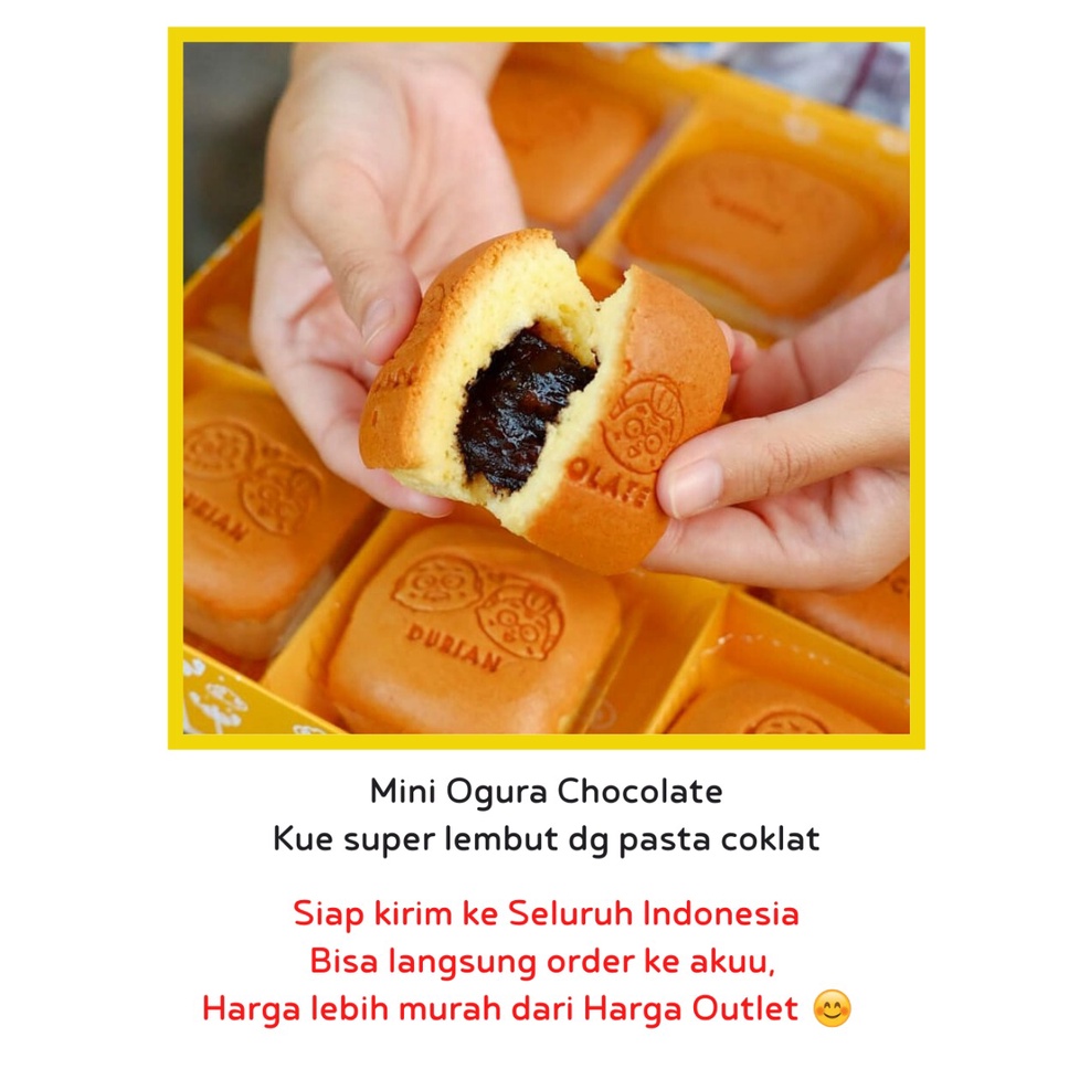 

Oma Opa Cakery Mini Ogura (Coklat)