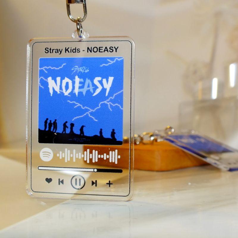 Music Keyring Stray Kids - Noeasy Spotify Playlist Keychain