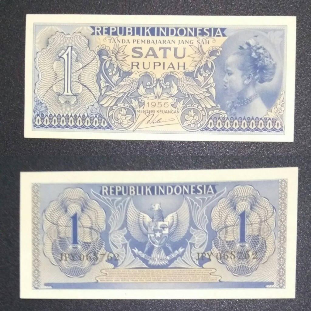 Uang Kuno Indonesia 1 Rupiah 1956