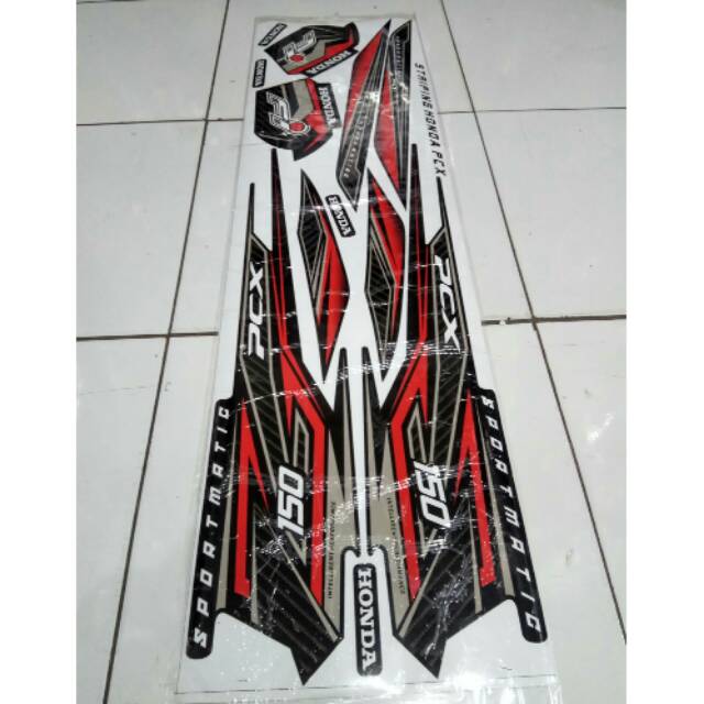 DECAL STRIPING STIKER PCX 150 FULL BODY V4