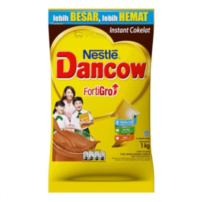 

Dancow Fortigro Coklat 1 Kg Pouch