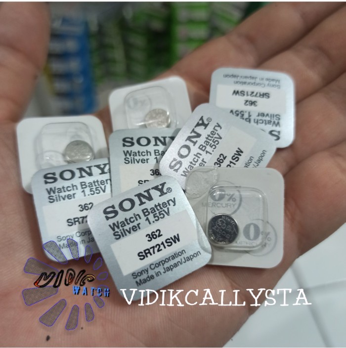 SONY MURATA 362 SP SR721SW SR 721 SW SR721 BATRE BATREI BATERAI JAM TANGAN