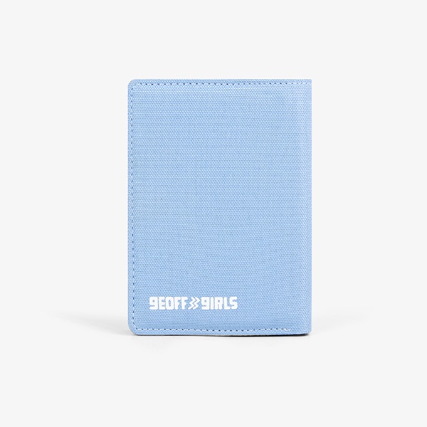 Geoff Girls Official - Gleam Blue Pastel | Wallet | Dompet Wanita