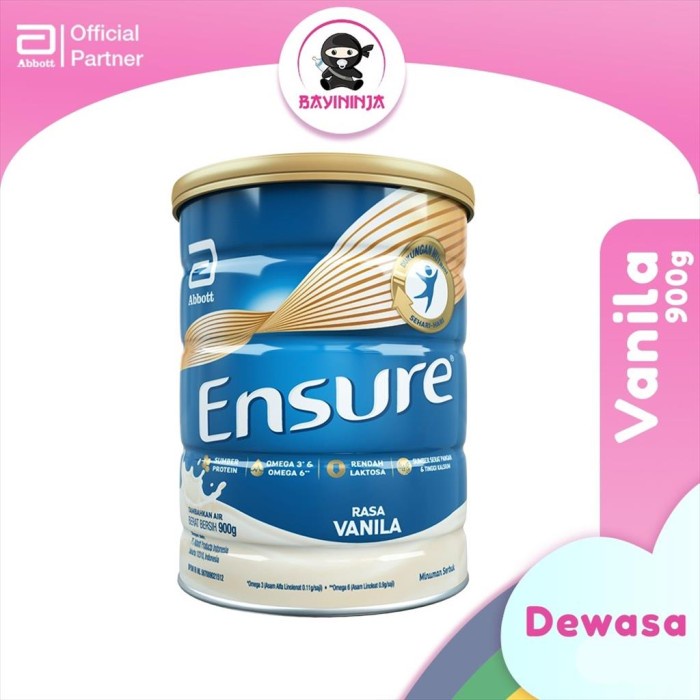 

ENSURE Susu Rendah Laktosa Vanila 1000g / 1000 g
