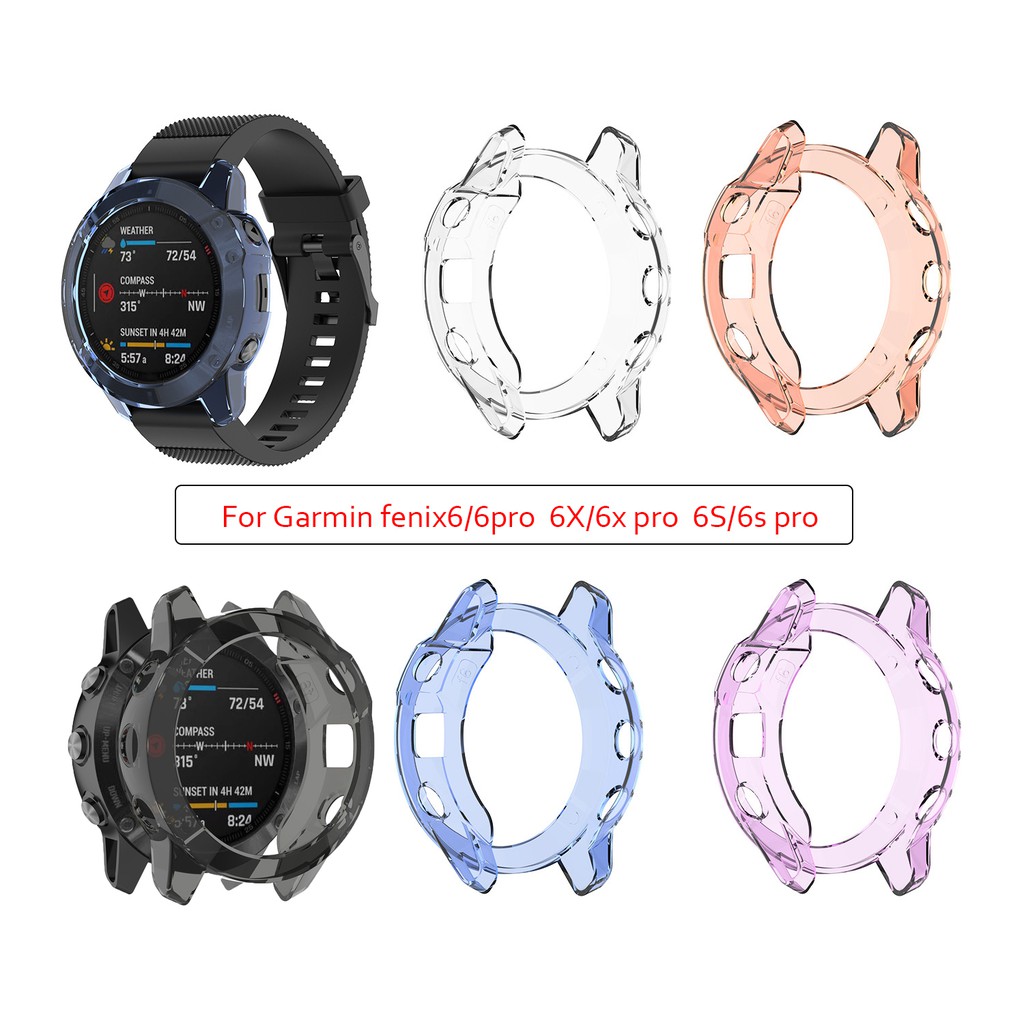 Soft Case Smartwatch Garmin Fenix 6 6pro/6s 6spro/6x 6xpro Bahan Tpu