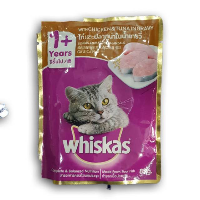 Cara penyajian whiskas