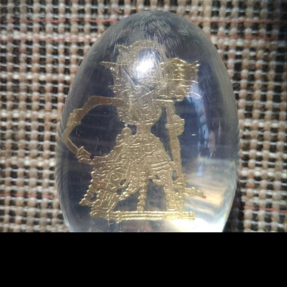 Telur Akrilik Tokoh Wayang Gatotkaca