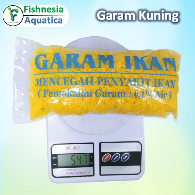 Garam Ikan Kristal/Biru/Kuning/Premium/Premium Import Pencegah Penyakit Ikan 500 Gram