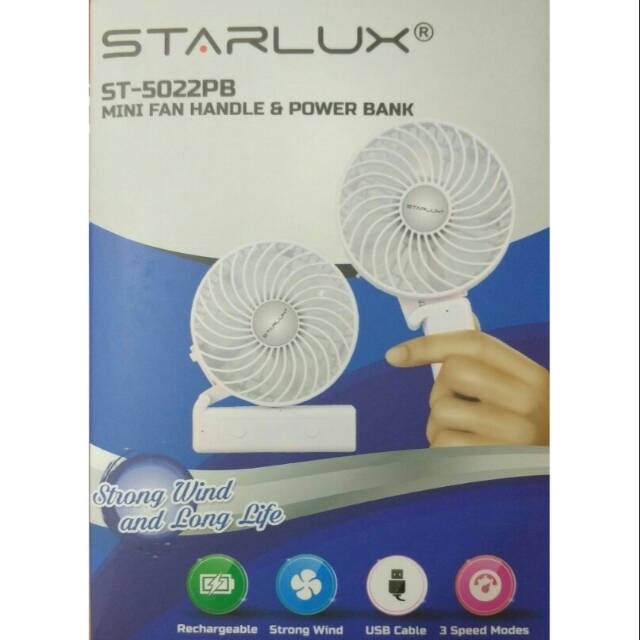Kipas Angin Mini Emergency Starlux