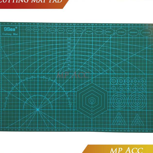 

Work Cutting Mat Pad Alas Potong Cutter Kerajinan Kertas Arsitek A3