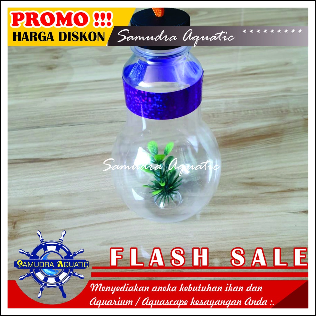 Botol Mini Cupang, Botol Soliter Ikan Hias