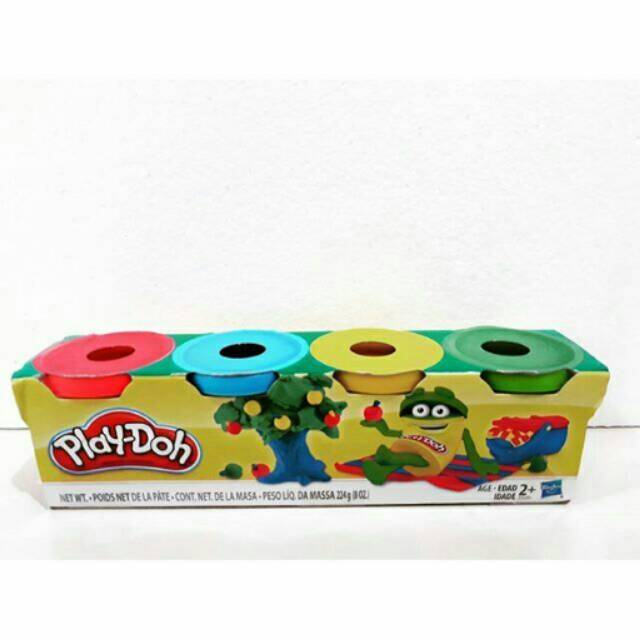 Jual Play-Doh (Play Doh Original) Mini 4 Pack (berat total 224g ...