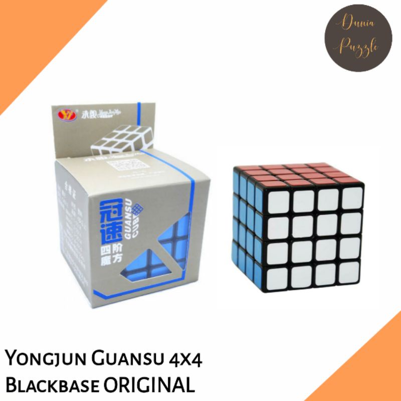 Rubik 4x4 Yongjun Guansu 4x4 Blackbase ORIGINAL