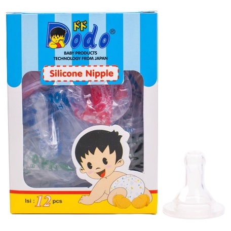 [TERLARIS] Pigeon Silicon Nipple Standard ukuran S M L Dot Bayi Pigeon Silicon Standard ukuran S M L-M -> DODO DOT BULAT