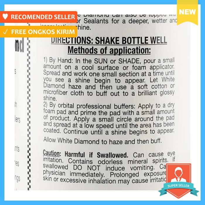 Poorboys world white diamond 100ml repack