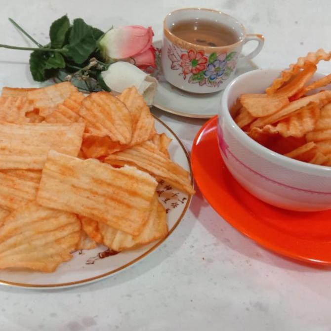 

BISA BAYAR DITEMPAT Singkong bakar balado TES 250 gr GRATIS ONGKIR Kode 1208