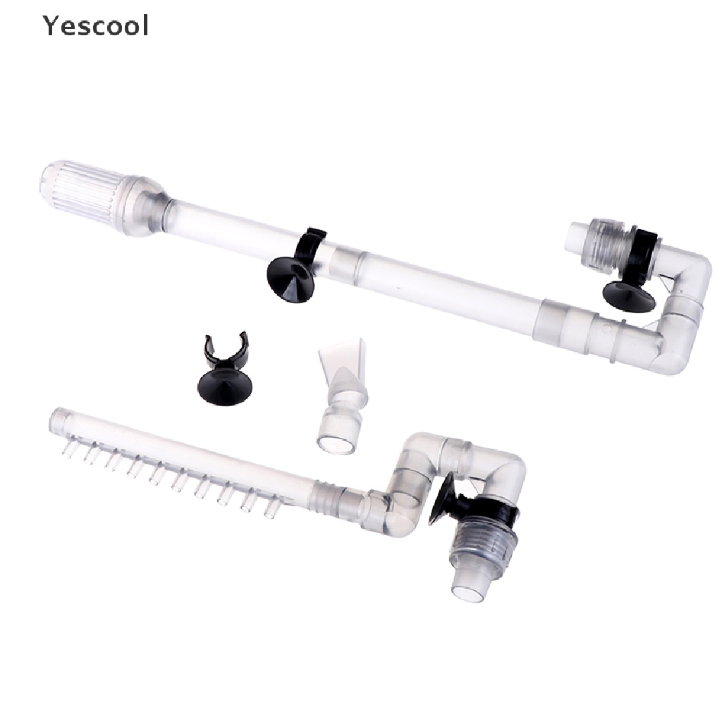 Yescool HW-602B / HW-603B inlet outlet Tabung Pipa Tabung filter Eksternal Untuk Akuarium