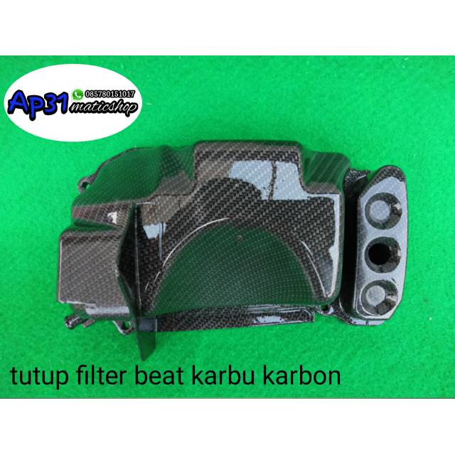 tutup filter karbon beat karbu wtf carbon