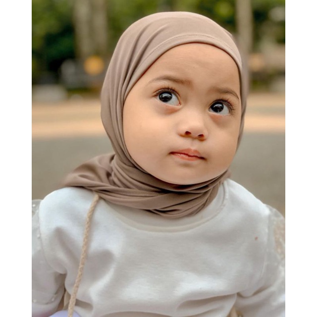 Hijab Anak Pashmina 0-6 Tahun / Jilbab nyaman murah adem kerudung kualitas PREMIUM