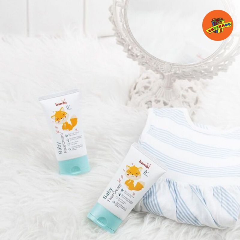 BAMBI BABY FACE CREAM 50ml - Krim Wajah Bayi