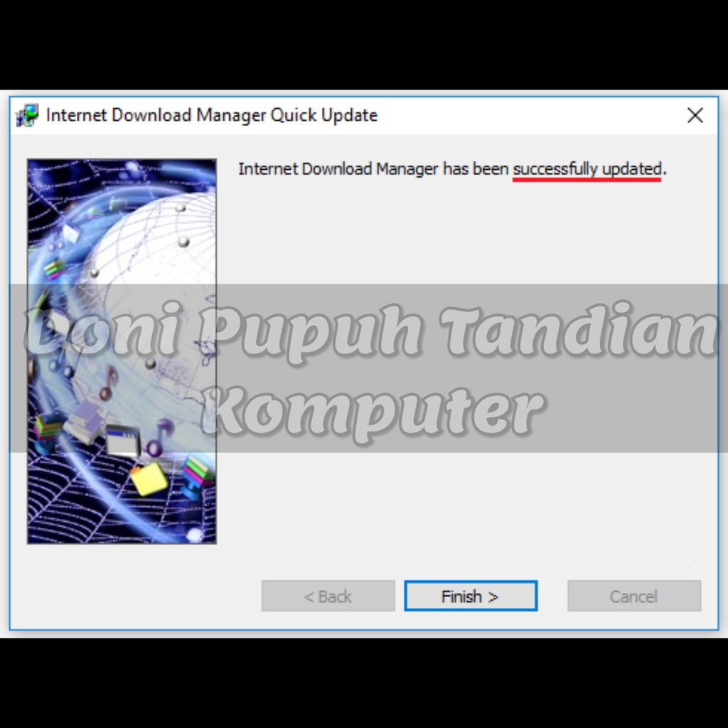 IDM Internet Download Manager Bisa Update Online Cukup Sekali Bayar Bergaransi (Baca Deskripsi)