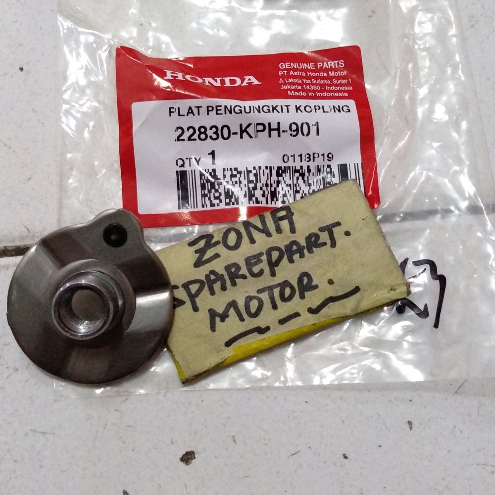 Plat Pengungkit Kopling Karisma Supra 125 AHM 22830 KPH 901