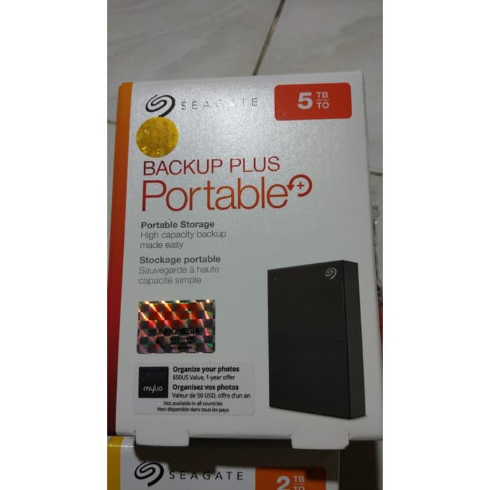 Hard disk EXTernal SEAGATE BACK UP PLUS 5 TB