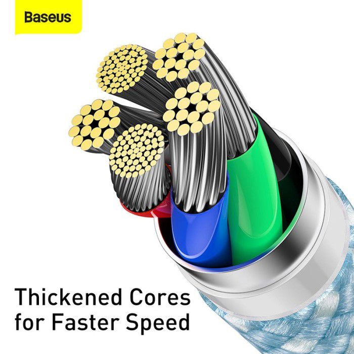 Baseus Dynamic Series Type C to Lightning Nylon 20W - Quick Charging PD Cable Data