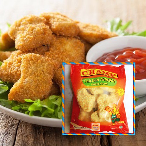 

CHAMP NUGGET AYAM 250g CHICKEN NUGGET FROZEN FOOD NAGET AYAM