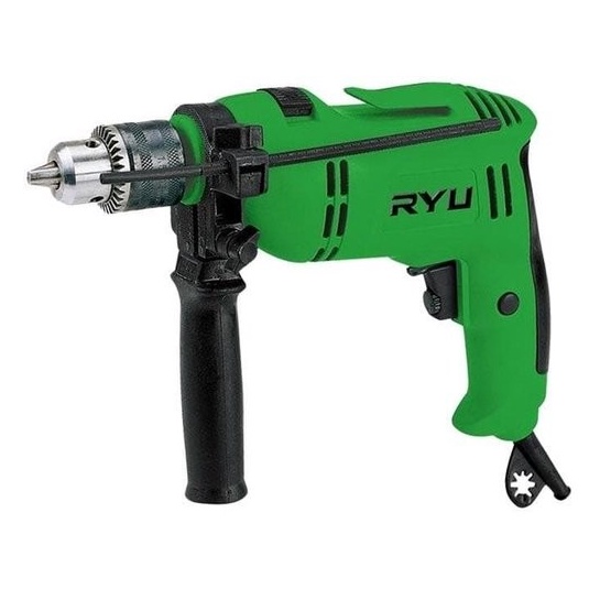 Mesin Bor 13mm - 1RE/ Mesin Bor Tangan/Mesin Bor Impact RID-13mm - 1Re /Bor Beton Besi Kayu 600WATT/Mesin Bor Impact RYU RID-13mm - 1Re / Bor Beton Besi Kayu/IMPACT DRILL