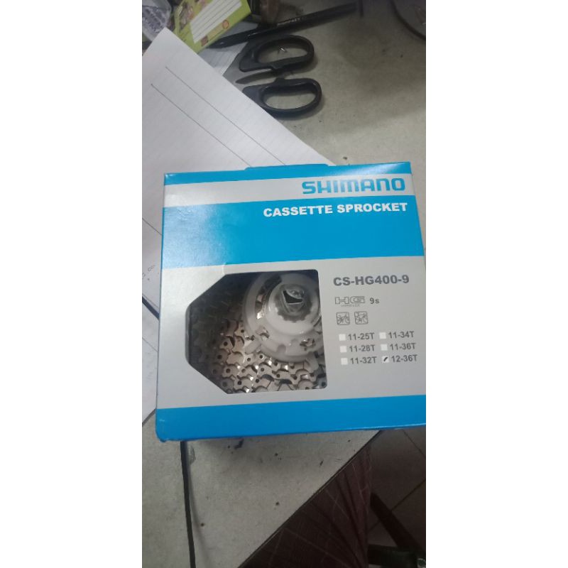 SPROCKET SHIMANO 12-36 HG400