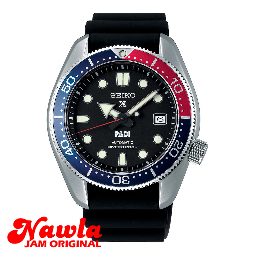 Seiko Prospex SPB087J1 Pepsi Bezel PADI - Jam Tangan Pria SPB087