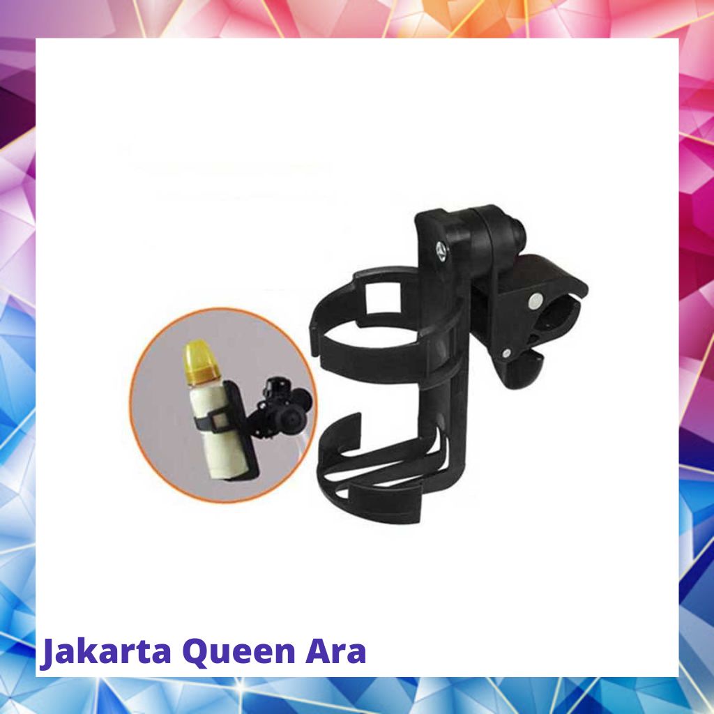 Rotateable Holder Botol Minum Sepeda Stroller Kereta Bayi - R222