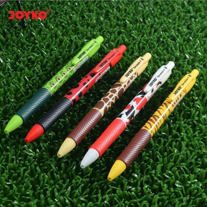 

Gaya Pulpen Pena Joyko Bp-232 Savanna 4 0.7 Mm 1 Box 12 Pcs Hitam Sale!!!