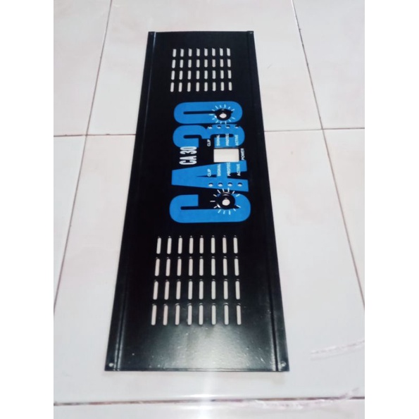Plat Panel Depan & Belakang Power Amplifier CA30