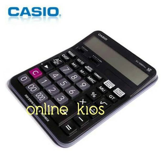 

Casio DJ-120D - Kalkulator Meja