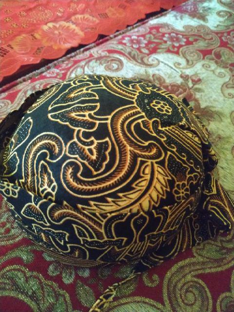 Blangkon Anak Solo Sliwir Motif Batik