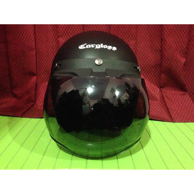 Helm Cargloss Warna Hitam Doff