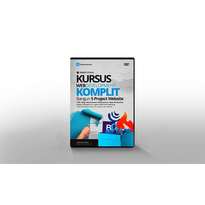 Bangun 5 Project Aplikasi Website dengan CodeIgniter JSON AJAX JQUERY