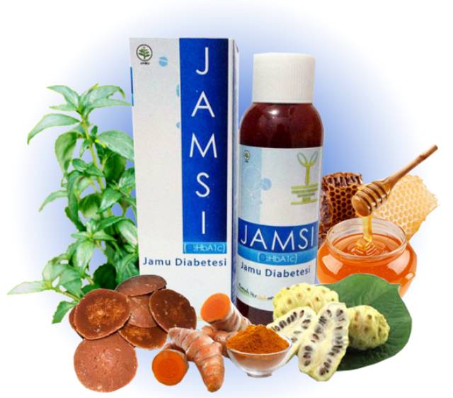 Jamsi 100ml jamu diabetes obat kencing manis Asli Original