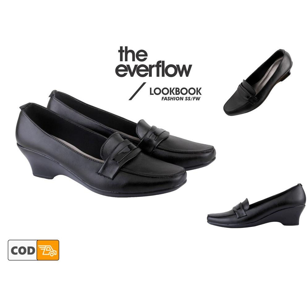 Everflow Sepatu Kerja Pantopel Wanita Sepatu Formal Kantor