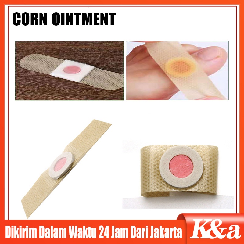6 Pcs Mata Ikan Foot Corn Removal Plester Kutil Penghilang Mata Ikan / Kapalan / Foot Corn Removal /