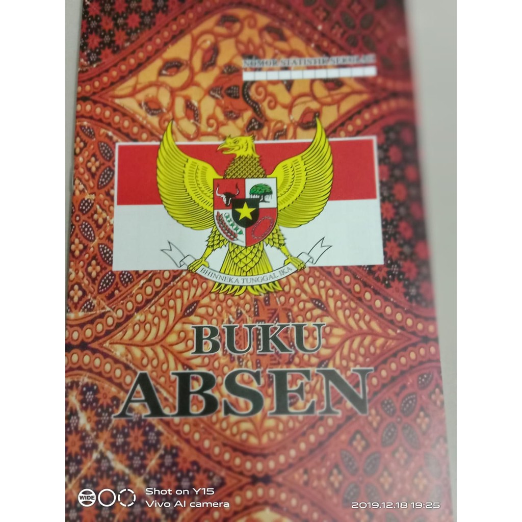 

BUKU ABSEN KELAS BATIK