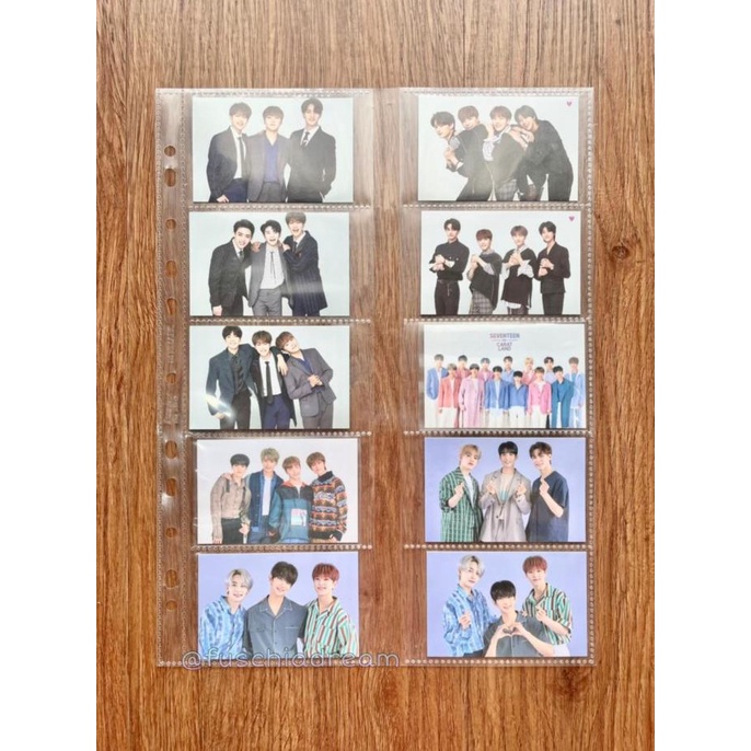 

READY COD Sleeve Bantex 10p ONLY For Photocard Polaroid KPOP A4 Binder PROMOKode 3660